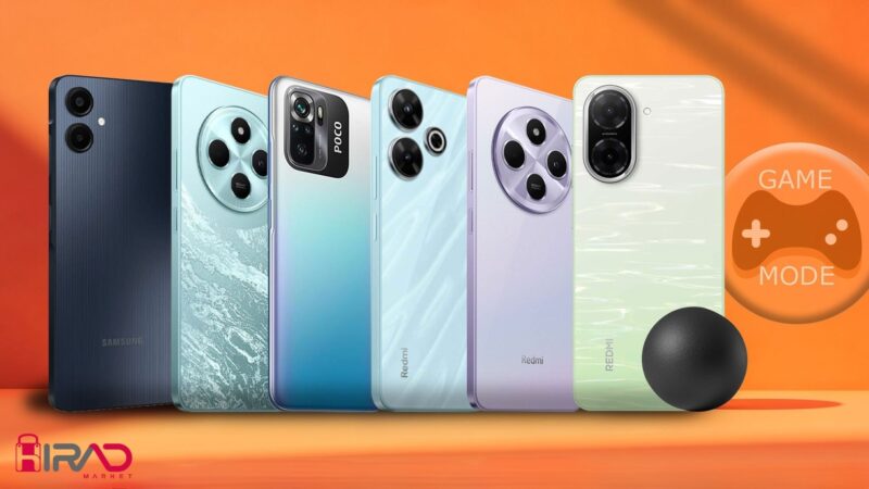 بهترین گوشی های گیمینگ تا 10 میلیون تومان 1404