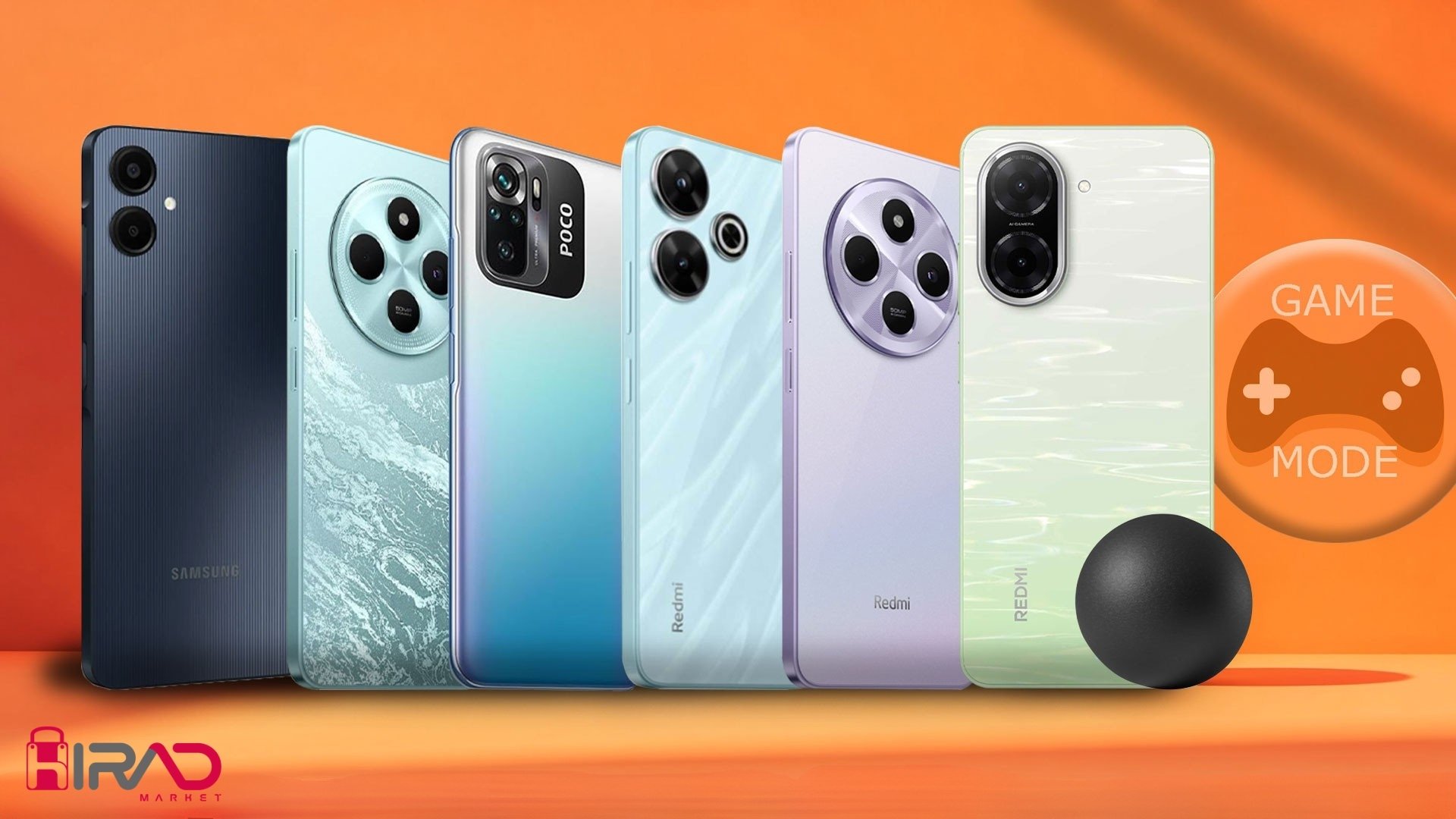 بهترین گوشی های گیمینگ تا 10 میلیون تومان 1404