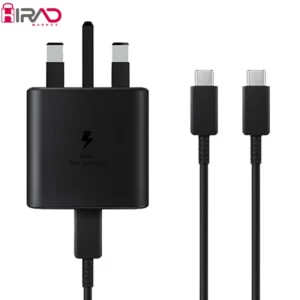 شارژر دیواری سامسونگ 45 وات مدل EP-TA845 به همراه کابل 2 متری USB-C