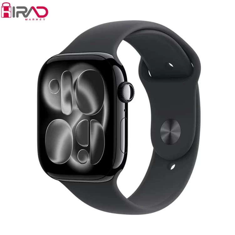 ساعت هوشمند 46 میلی متری اپل مدل Series 11 Aluminum Case با بند سیلیکونی